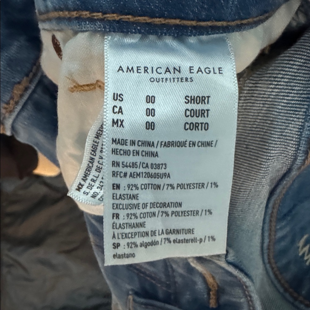 American Eagle Outfitters Light Blue Skinny Jeans - Picture 3 of 3